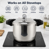 Factory Supply Multi-Functional 16L/23L Stainless Steel Pressure Cooker Stainless Steel Fast Cooking Pressure Cooker 