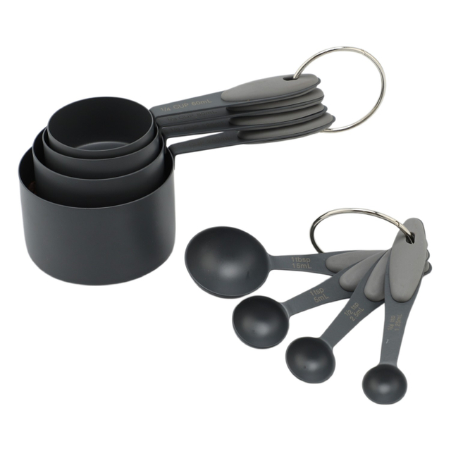 Factory Price High Quality Stainless Steel Measuring Cups Spoons Set Food Grade Baking Dessert Seasoning for Kitchen Use