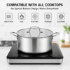 Factory New Arrival 9 Piece High Quality Wholesale 18/10 Triply Stainless Steel Pots and Pans Cookware Set Saucepan Frying Pan
