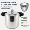 Factory Supply Multi-Functional 16L/23L Stainless Steel Pressure Cooker Stainless Steel Fast Cooking Pressure Cooker 