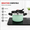 Factory Supply Multi-Functional Triply Stainless Steel 3 Layer Pressure Cooker Stainless Steel Fast Cooking Pressure Cooker