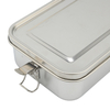Stainless Steel High Capacity 1-3L Food Container Stainless Steel Lid Lightweight Portable Heatable Lunch Box