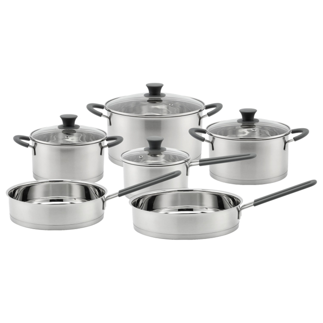 Wholesale Delicate Appearance Multi Function Thickening Base Cookware Stainless Steel Casserole Set Soup & Stock Pots With Lids