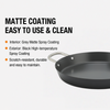 Factory New Arrival Exclusive Design Seasoned Carbon Steel 30/34/38/40cm Paella Pan Naturally Non Stick Pans Skillets Induction Compatible