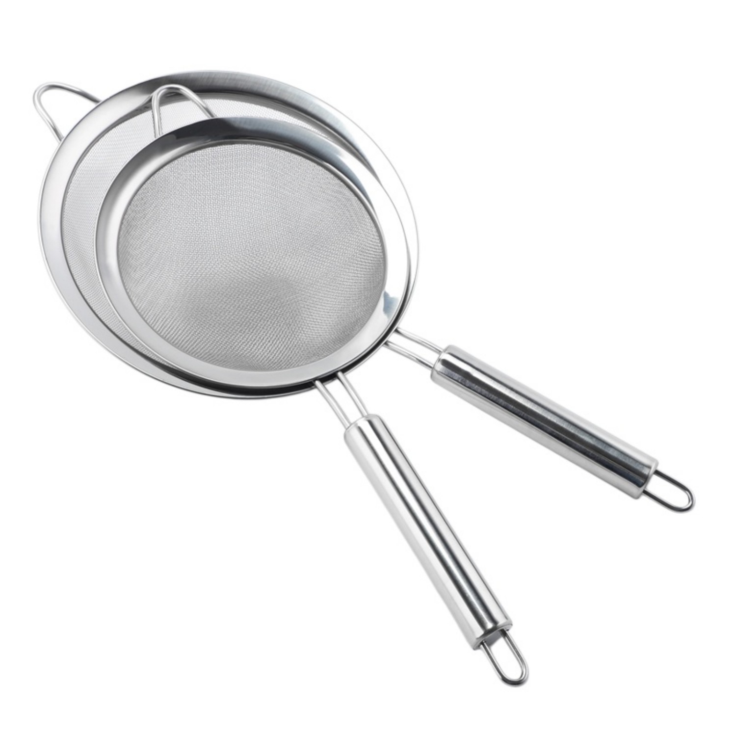 Kitchen Juice Strainer Stainless Steel Fine Mesh Strainers Baking Flour Sifter Wire Sieve Sifter for Kitchen Tools Gadgets