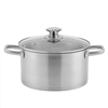 Factory New Arrival Stainless Steel Cookware Set with Handle Cooking Pots Brazed Bottom Cookware Set Casserole Set Soup & Stock Pots With Lids