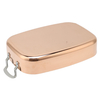 Factory Wholesale Tri-ply Copper Roaster Au & Baking Pans Rectangular Shape Dishwasher Safe Roaster With Side Handle Easy Clean