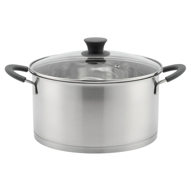 Wholesale Delicate Appearance Multi Function Thickening Base Cookware Stainless Steel Casserole Set Soup & Stock Pots With Lids