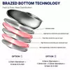 Factory New Arrival Stainless Steel Cookware Set with Handle Apple Shape Cookware Brazed Bottom Cookware Set Saucepan Casserole