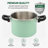 Factory Supply Multi-Functional Triply Stainless Steel 3 Layer Pressure Cooker Stainless Steel Fast Cooking Pressure Cooker