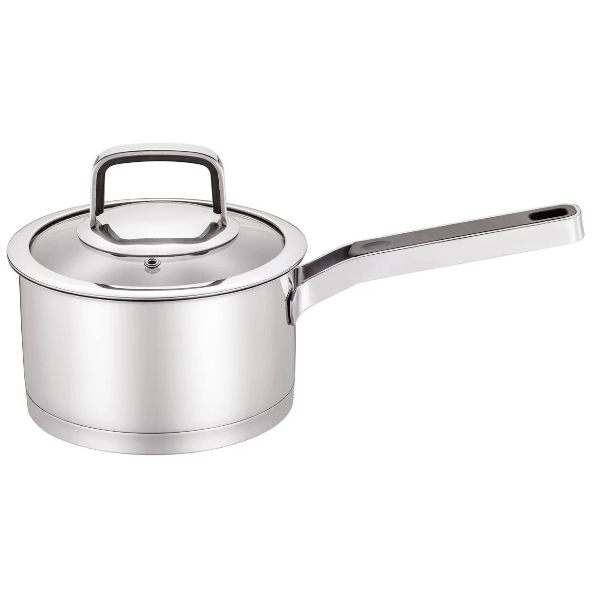 Factory Supply Stainless Steel Pots and Pans 10PCS Cookware Set With Handle and Lid Impact Bonded Bottom Saucepan Saute Pan