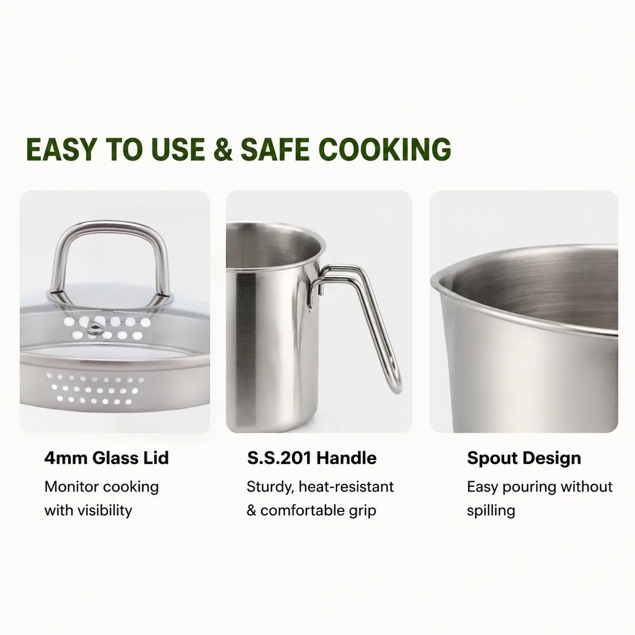 Factory Supply Wholesale Stainless Steel Deep Fryer Pot Asparagus Pot with Lid & Inner Rack Basket Tall Body Pasta Pot