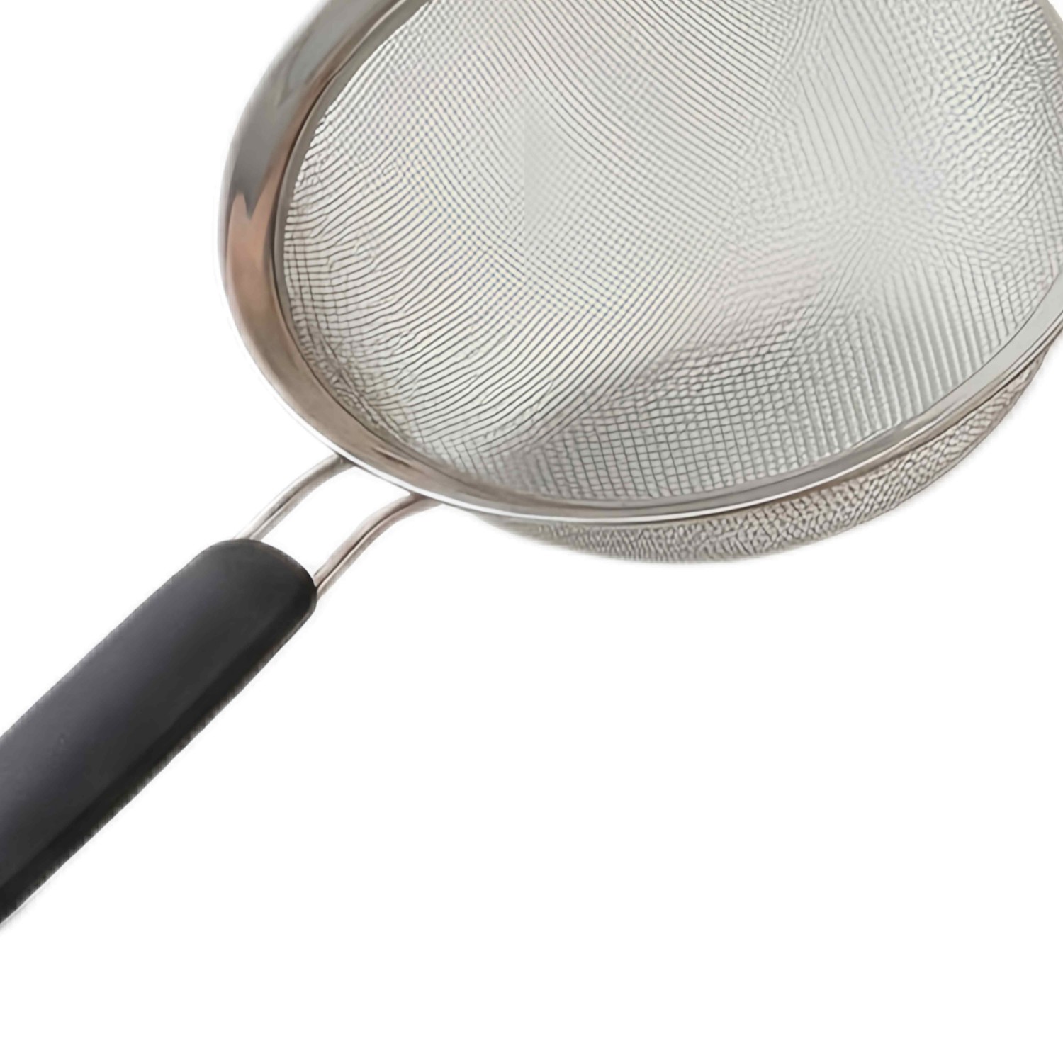 Stainless Steel Flour Sifter Sieve Stainless Steel Fine Tea Mesh Strainer Colander Wire Mesh Oil Filter Strainer