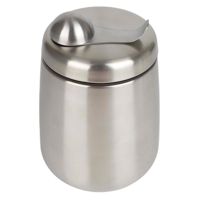 Portable Stainless Steel Coffee Bean Jar with Magnetic Seal Lid for Home Travel & Gifting Food Storage & Container