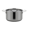 Wholesale Custom Kitchen Utensils Stainless Steel Impact Bonded Bottom Cooking Pot Set Pots Casserole Sets
