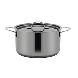 Wholesale Custom Kitchen Utensils Stainless Steel Impact Bonded Bottom Cooking Pot Set Pots Casserole Sets