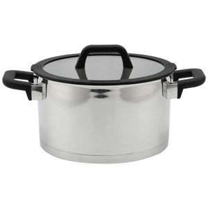 Factory Supply Stainless Steel Pots And Pans 10PCS Cookware Set With Stainless Steel Handle And Lid Brazed Bottom Cookware Set Saucepan Saute Pan