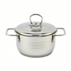Factory New Arrival Stainless Steel Cookware Set with Handle Cooking Pots Brazed Bottom Cookware Set Casserole Set Soup & Stock Pots With Lids