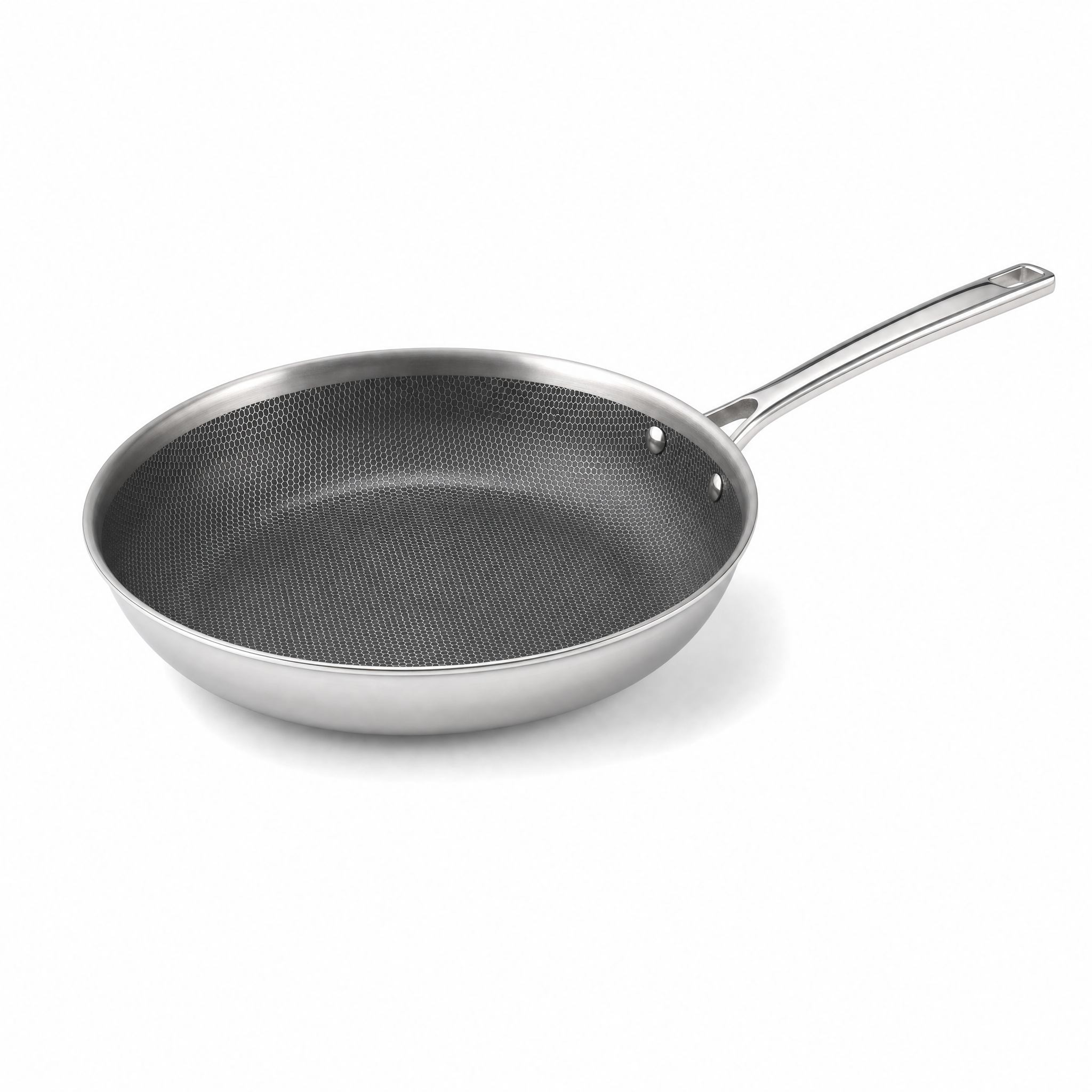 New Arrival Tri-ply Titanium Frypan Coating-free MAO Technology Create Natural Ceramic Nonstick Cooking Pot Wok Cookware Sets