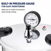 Factory Supply Multi-Functional Aluminum Alloy Pressure Cooker with Magnetic Bottom 16L 23L Sizes for Gas and Induction Cooker