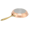 Factory Customized Hot Sale Wholesale 3 Layer Copper Tri-ply Stainless Steel Pan 20/24/26/28cm Non-Coating Cookware Frying Pan