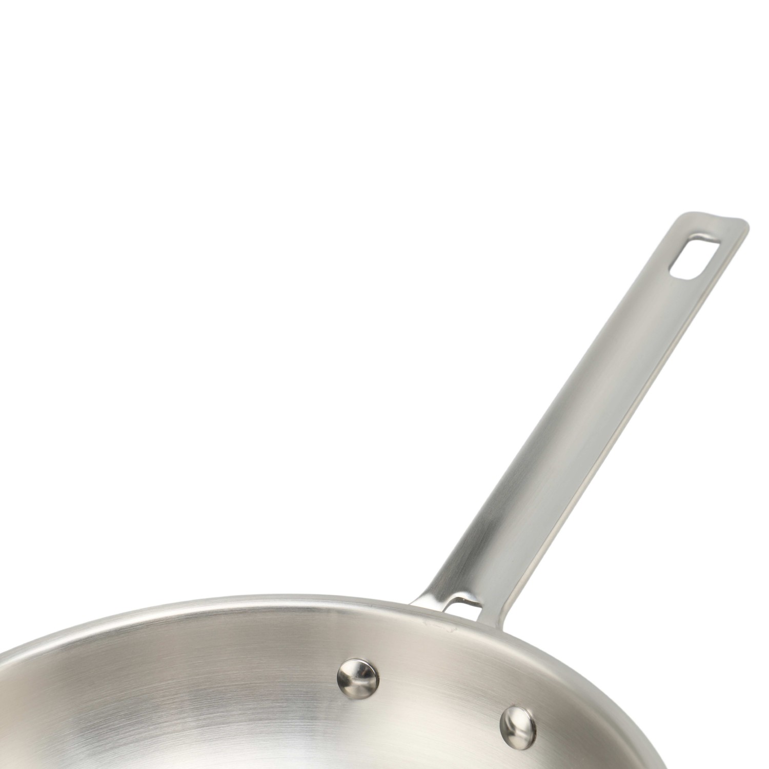 Factory New Arrival Stainless Steel Cookware Set with Handle Cooking Pots Brazed Bottom Cookware Set Saucepan Frypan