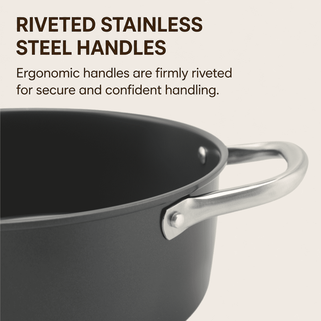 Factory Supply Wholesale Carbon Steel Soup Stock Pot Casserole with Glass Lid Multipurpose Induction Cookware Kitchen Cooking Pot