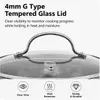 Factory New Arrival Stainless Steel Cookware Set with Stainless Steel Handle Pots Brazed Bottom Cookware Set Saucepan Casserole