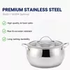 Factory New Arrival Stainless Steel Cookware Set with Handle Apple Shape Cookware Brazed Bottom Cookware Set Saucepan Casserole